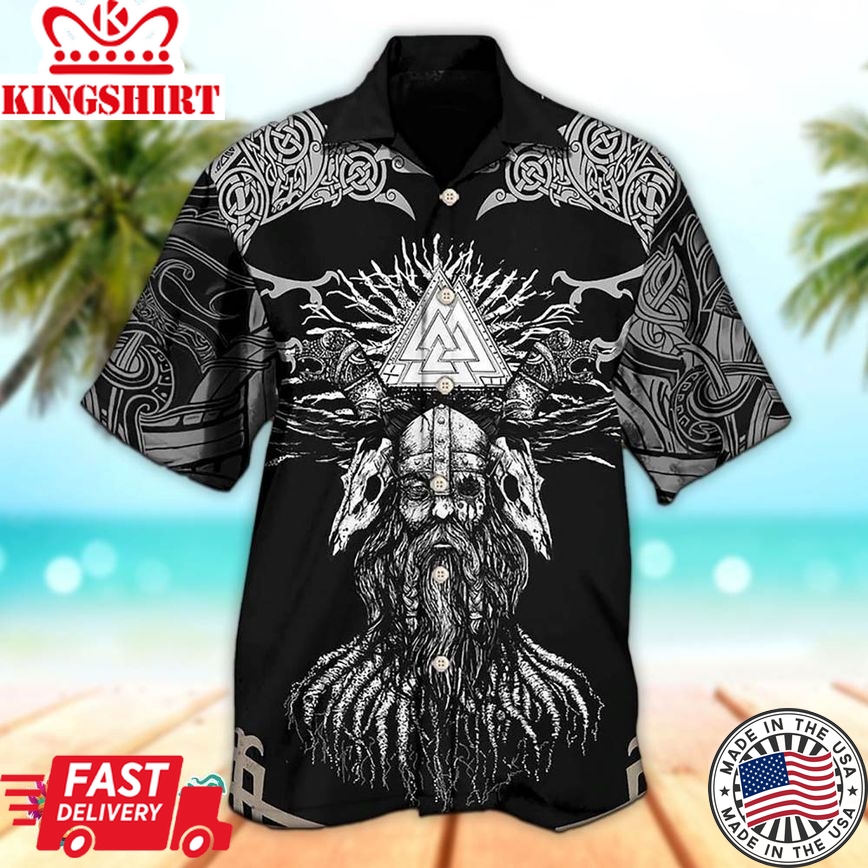 Viking Victory Life Hawaiian Aloha Beach Shirt