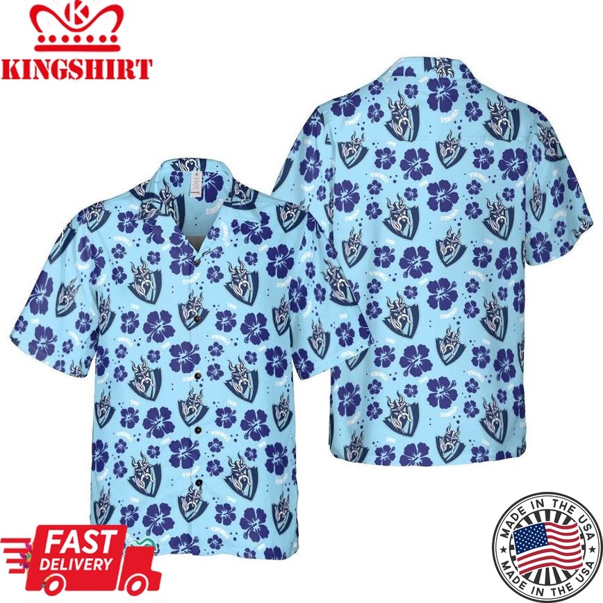 Village Viking Logo Hawaiian Shirt