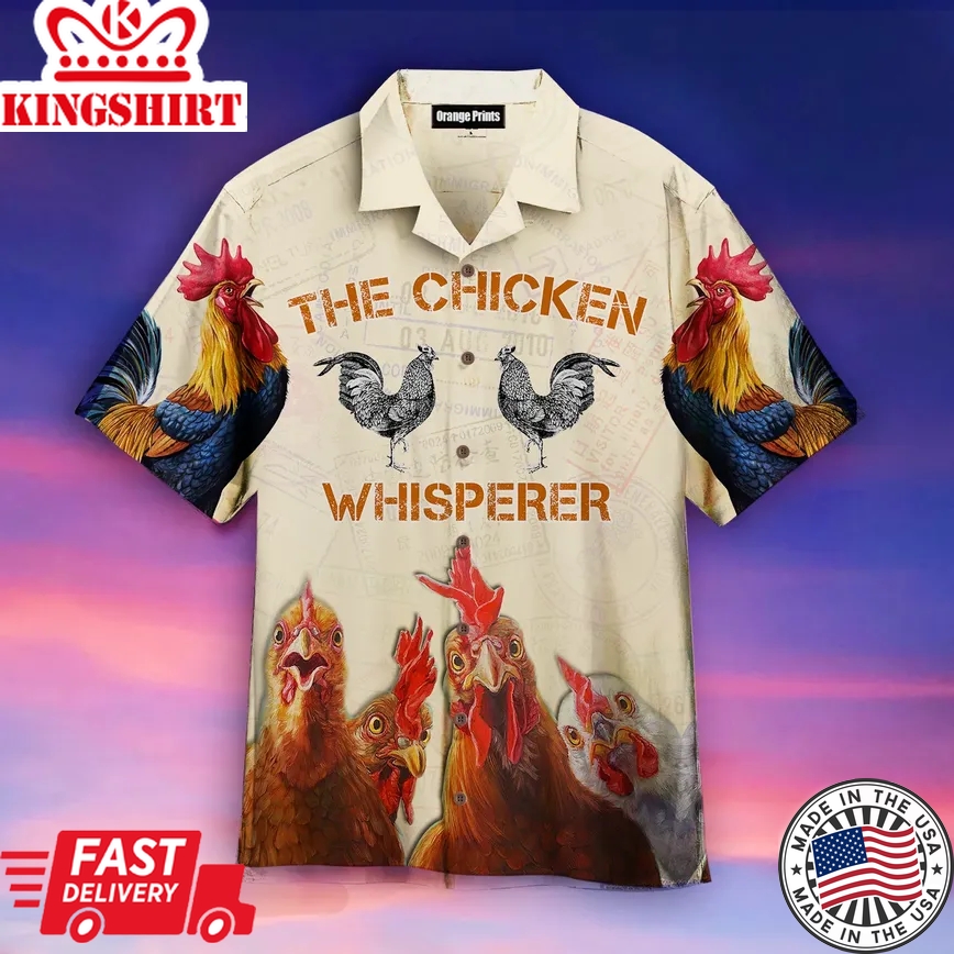 Vintage Chicken Trendy Hawaiian Shirt For