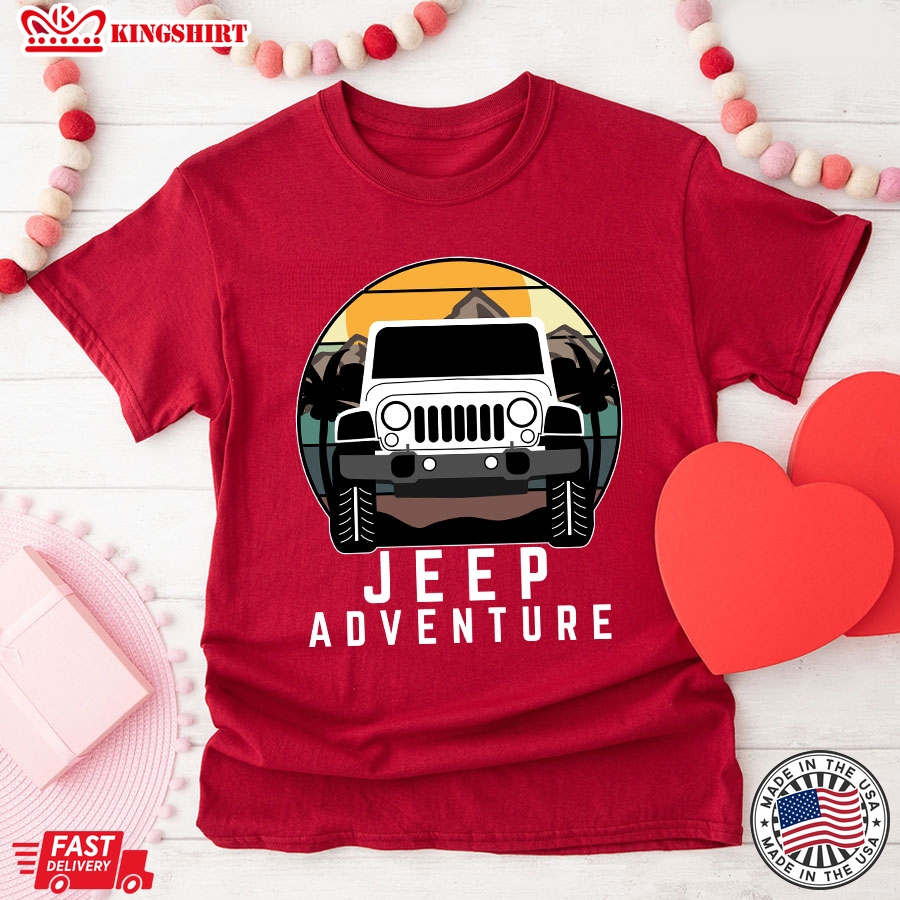 Vintage Jeep Adventure T-Shirt