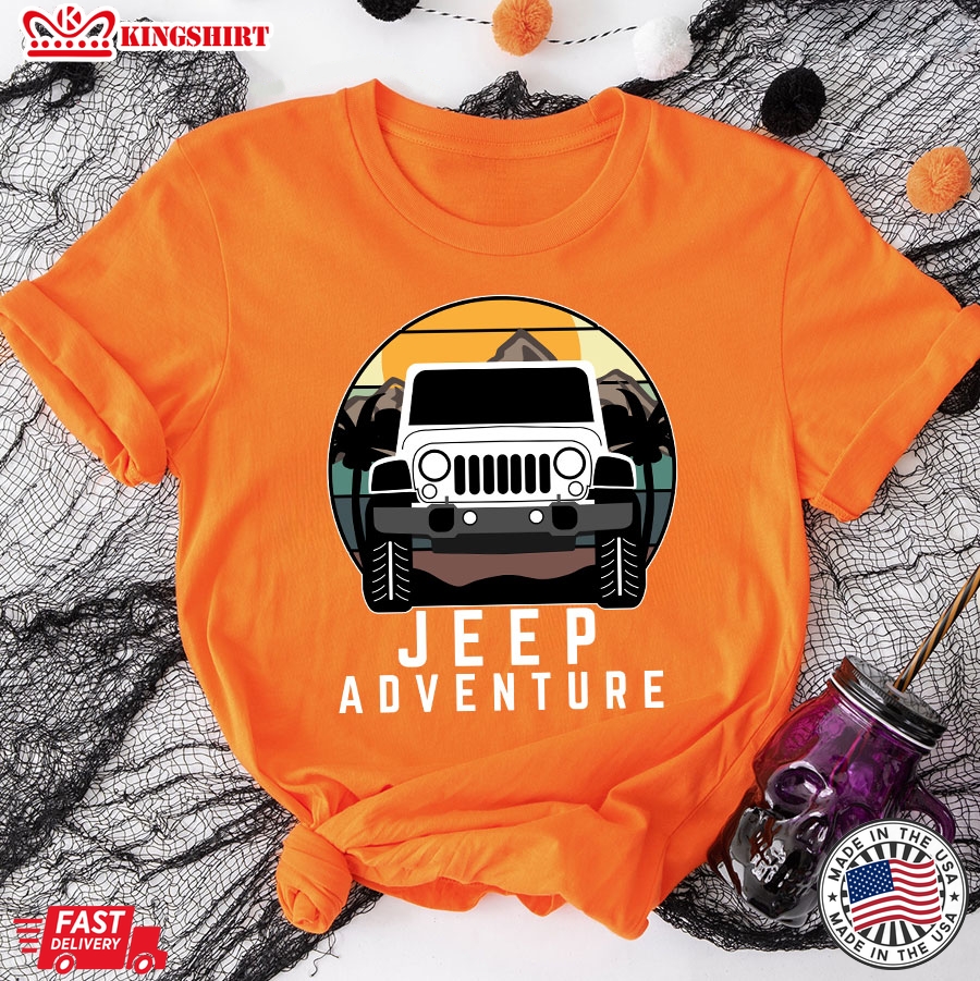 Vintage Jeep Adventure T-Shirt