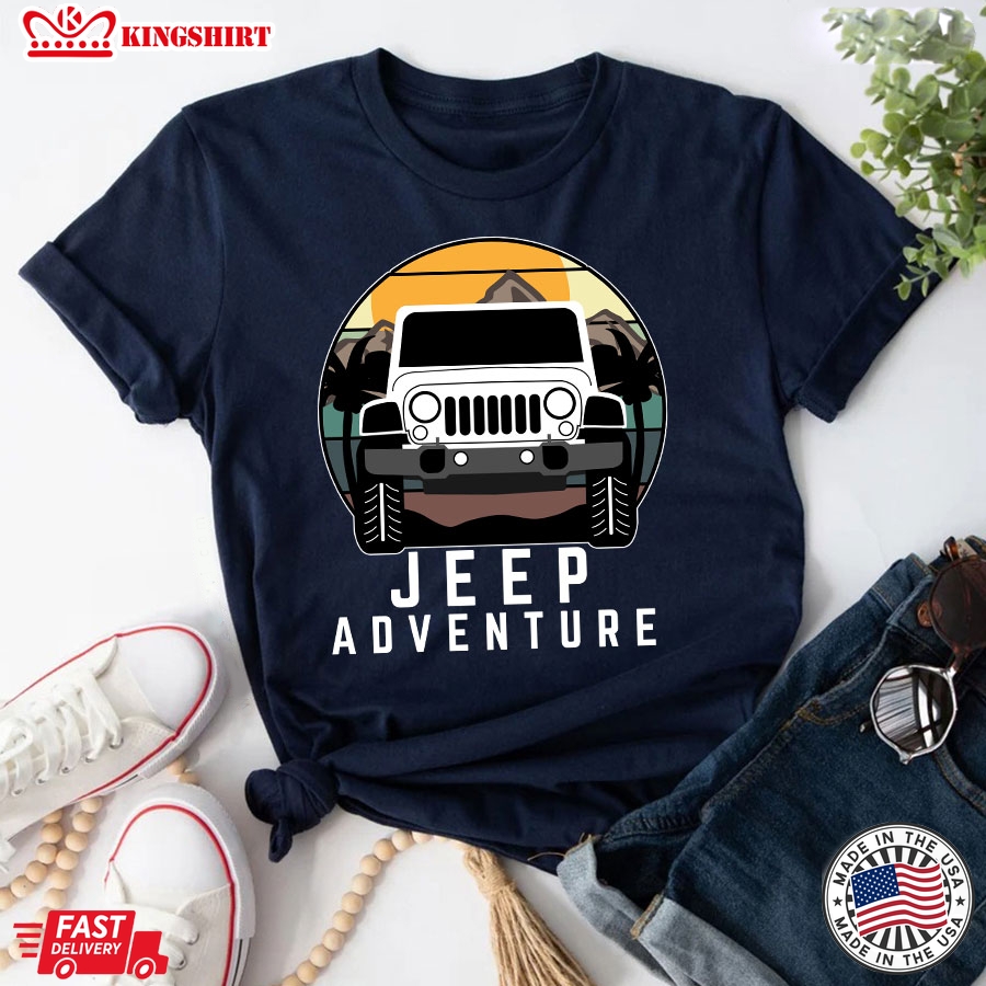 Vintage Jeep Adventure T-Shirt