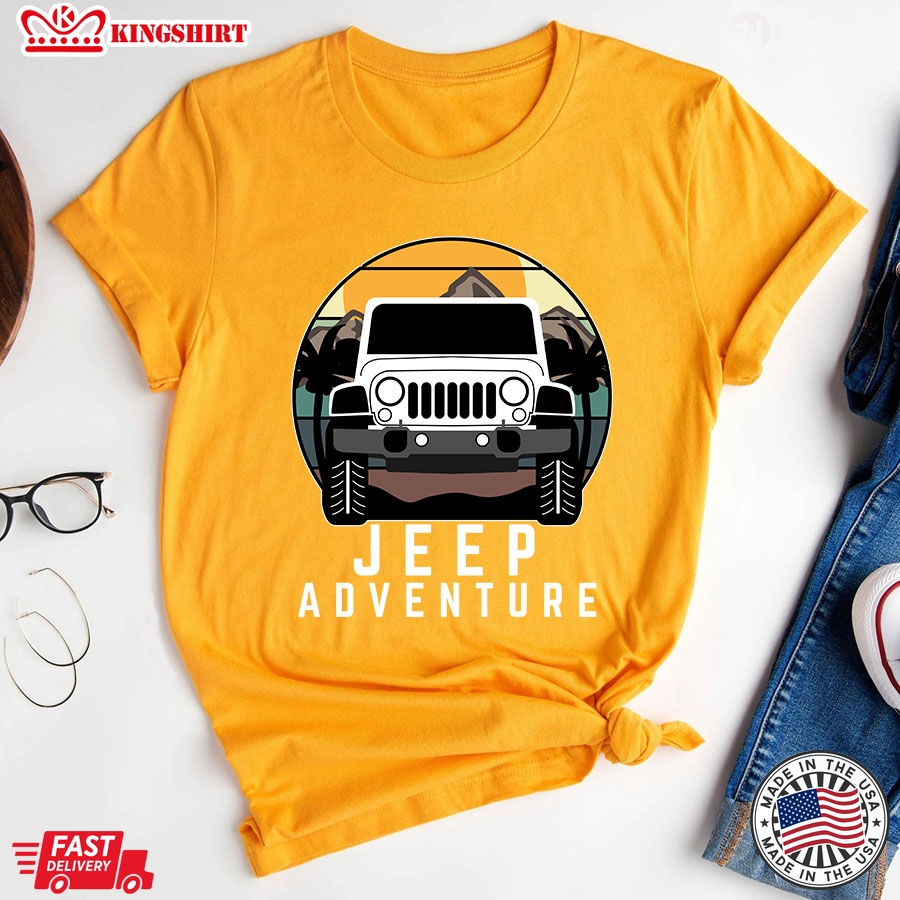 Vintage Jeep Adventure T-Shirt