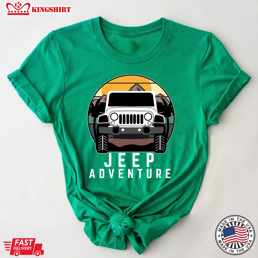 Vintage Jeep Adventure T-Shirt