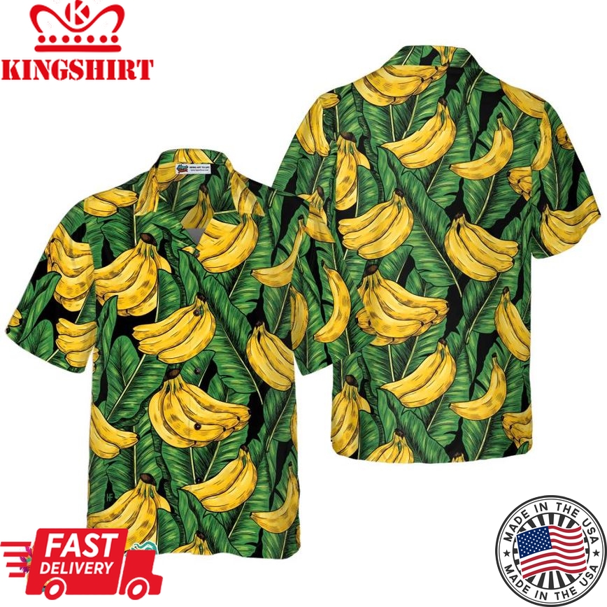 Vintage Sweet Banana Shirt For Men Hawaiian Shirt