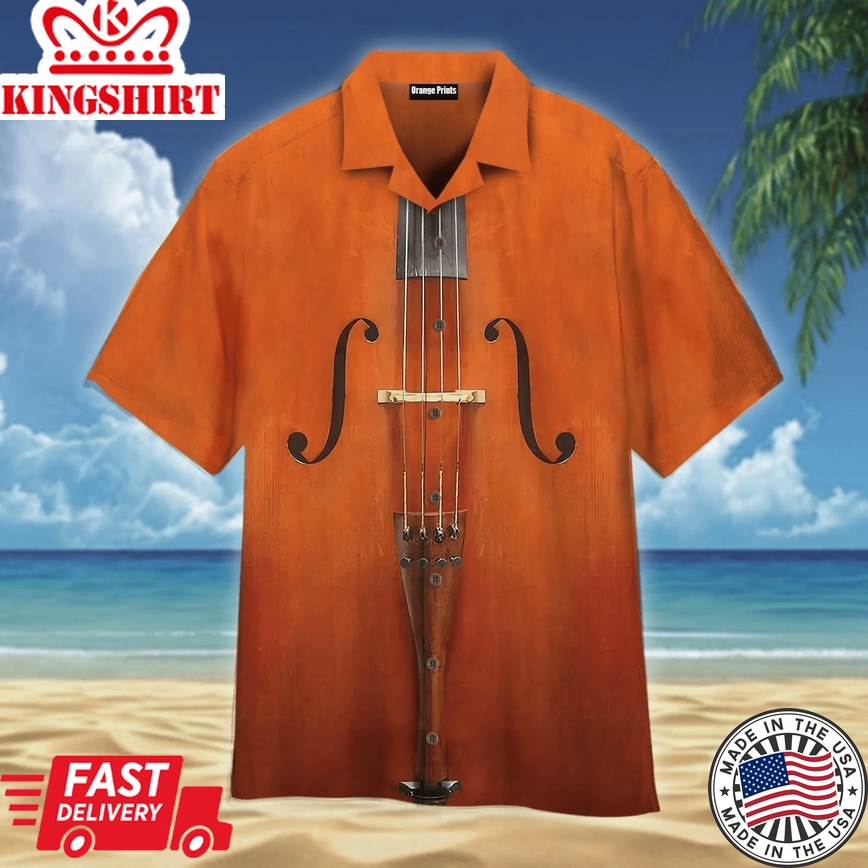 Violin Cello Trendy Hawaiian Shirt