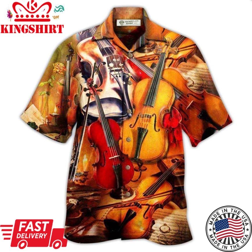 Violin Music Is My Passion Hawaiian Shirt