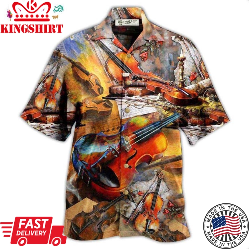 Violin Music The That Most Human Of All Instruments Hawaiian Shirt