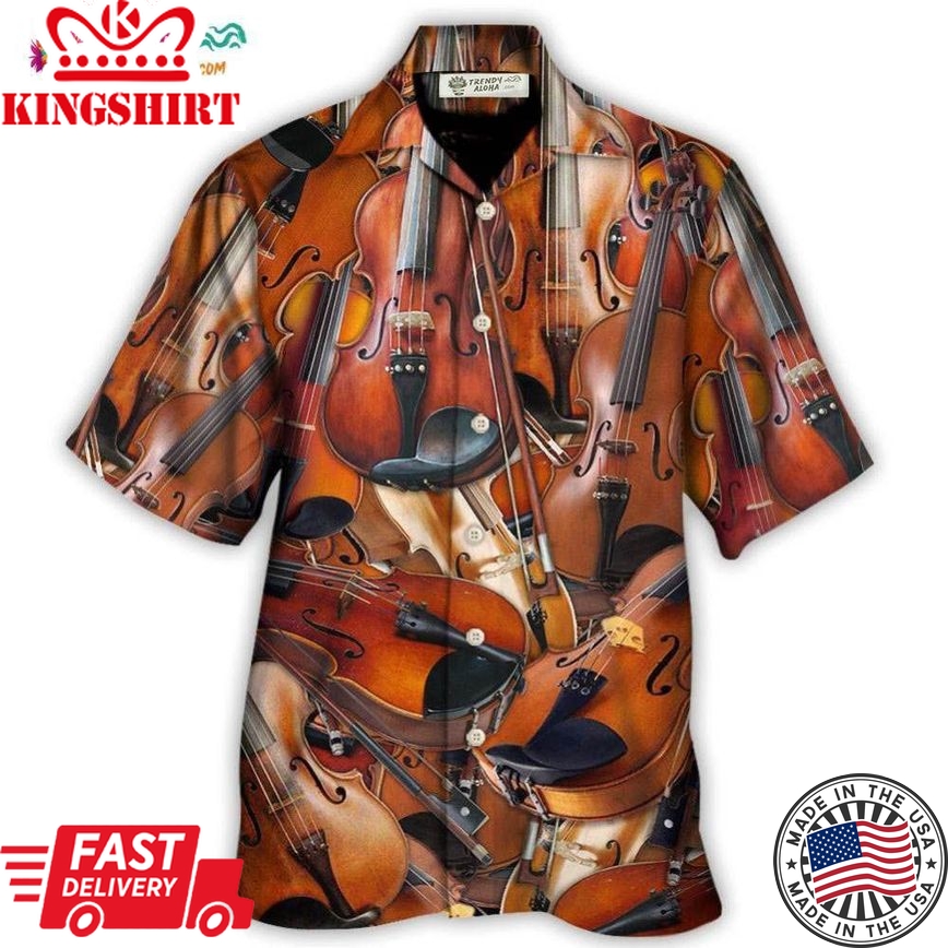 Violin The Instrument For Intelligent People Hawaiian Shirt