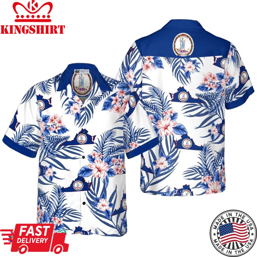 Virginia Proud Hawaiian Shirt