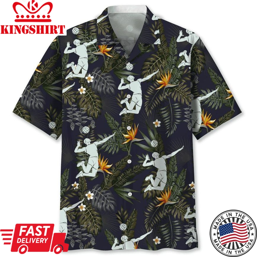 Volleyball Hawaiian Nature Trendy Hawaiian Shirt