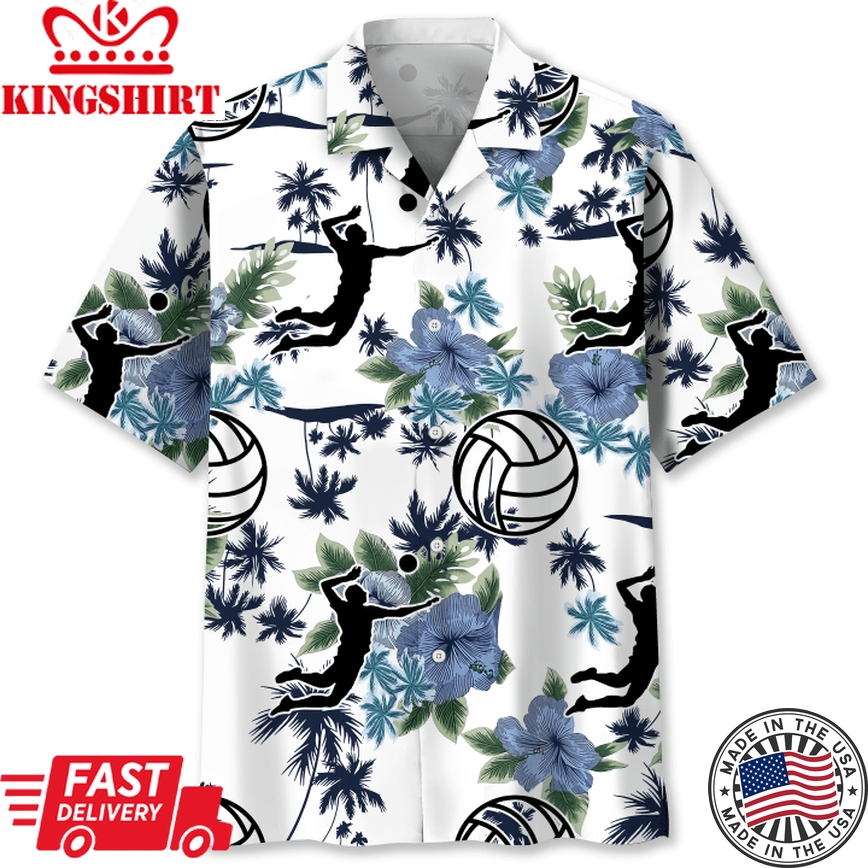 Volleyball White Nature Hawaii Shirt