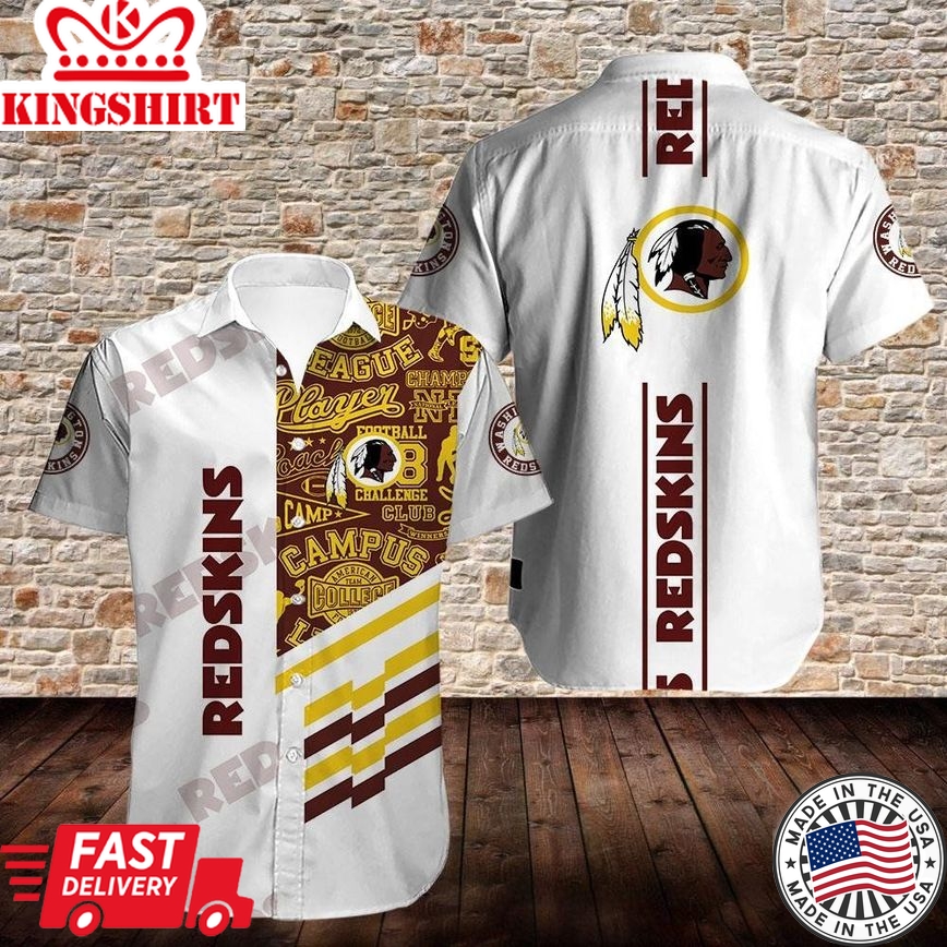 Washington Football Team Limited Edition Hawaiian Shirt: Trending Hawaiian Shirts Design 03