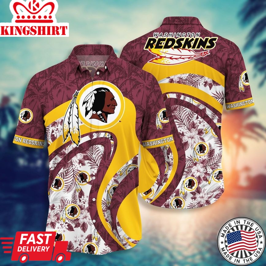 Washington Football Team NFL Hawaiian Shirt and Shorts: Ultimate Fan Gear