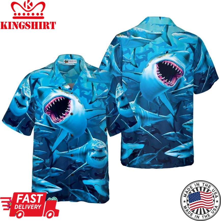 We Are The Great White Sharks Hawaiian Shirt