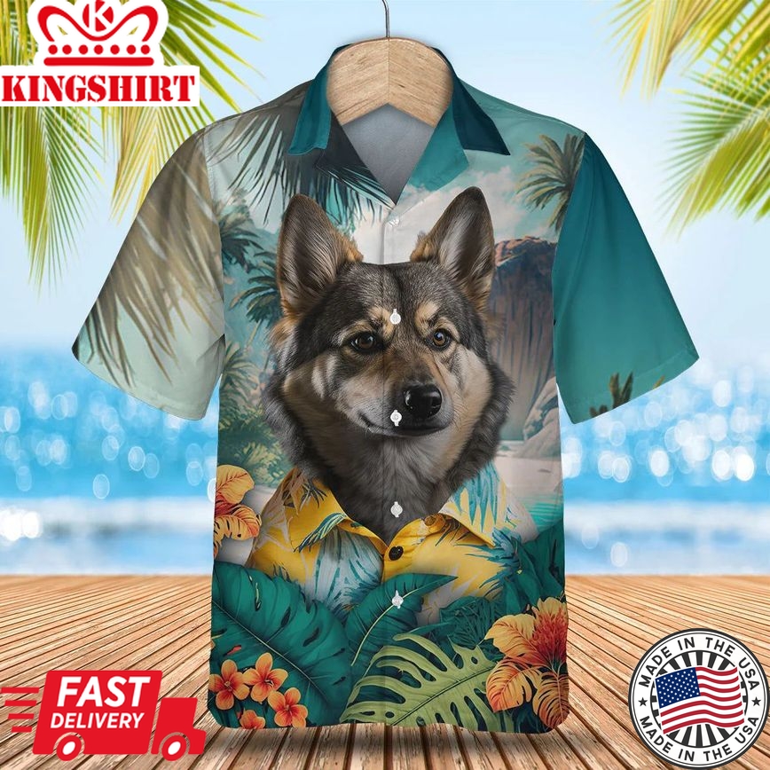 Weimaraner Paradise Breeze - Embrace the Tropical Vibes with this 3D Trendy Hawaiian Shirt