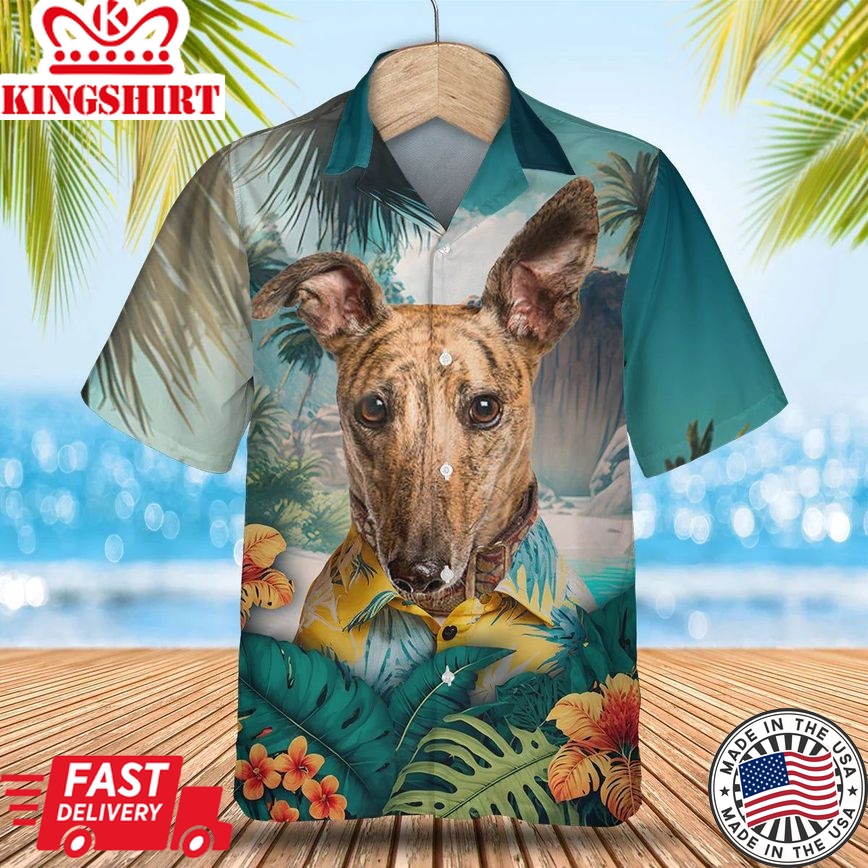 West Highland White Terrier Tropical Trendy Hawaiian Shirt: Westie Fun in Paradise