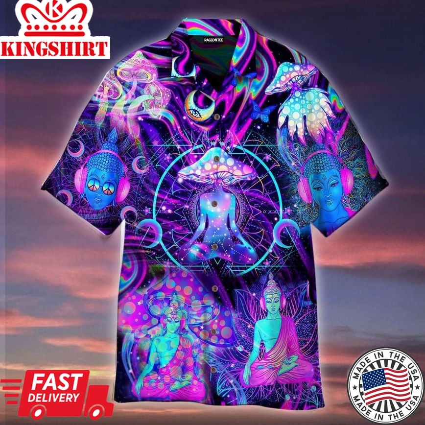 When Mind And Spirit Are In Harmony Trendy Hawaiian Shirt For