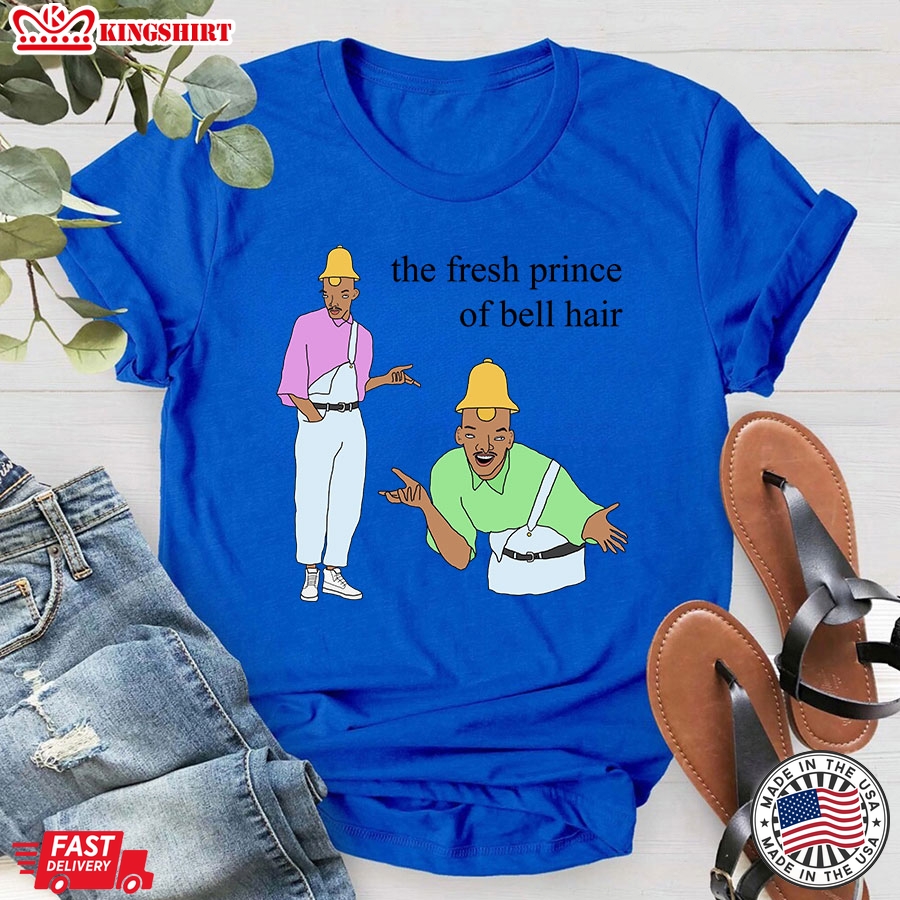 Will Smith The Fresh Prince Of Bell Hair T-Shirt