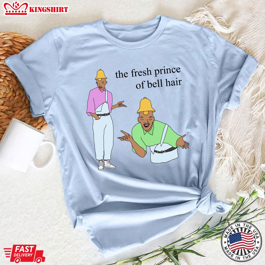 Will Smith The Fresh Prince Of Bell Hair T-Shirt