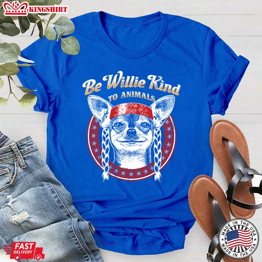 Willie Nelson Be Willie Kind To Animals T-Shirt