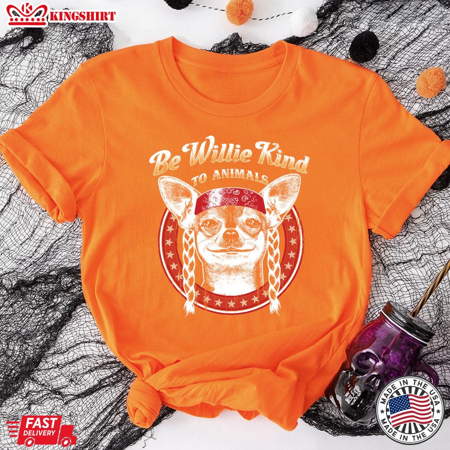 Willie Nelson Be Willie Kind To Animals T-Shirt