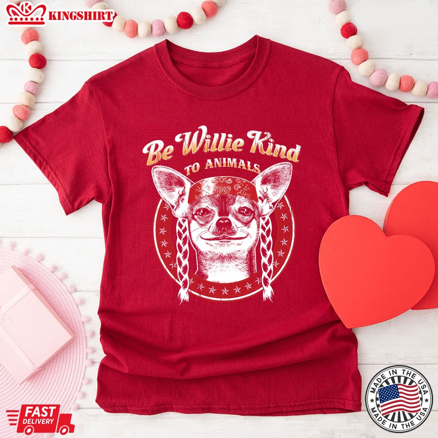 Willie Nelson Be Willie Kind To Animals T-Shirt