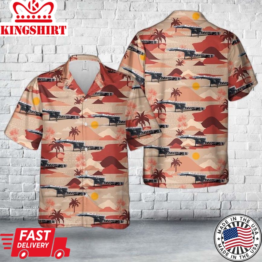 Wilson Trailer Flatbed Roadbrute Trendy Hawaiian Shirt