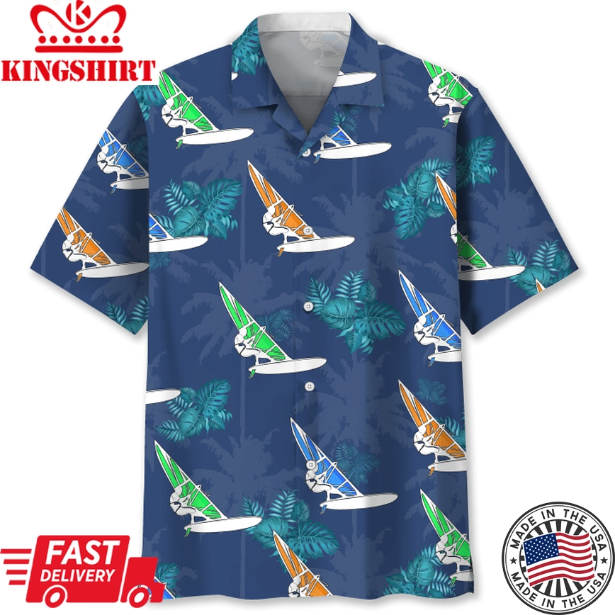 Windsurfing Tropical Hawaii Shirt