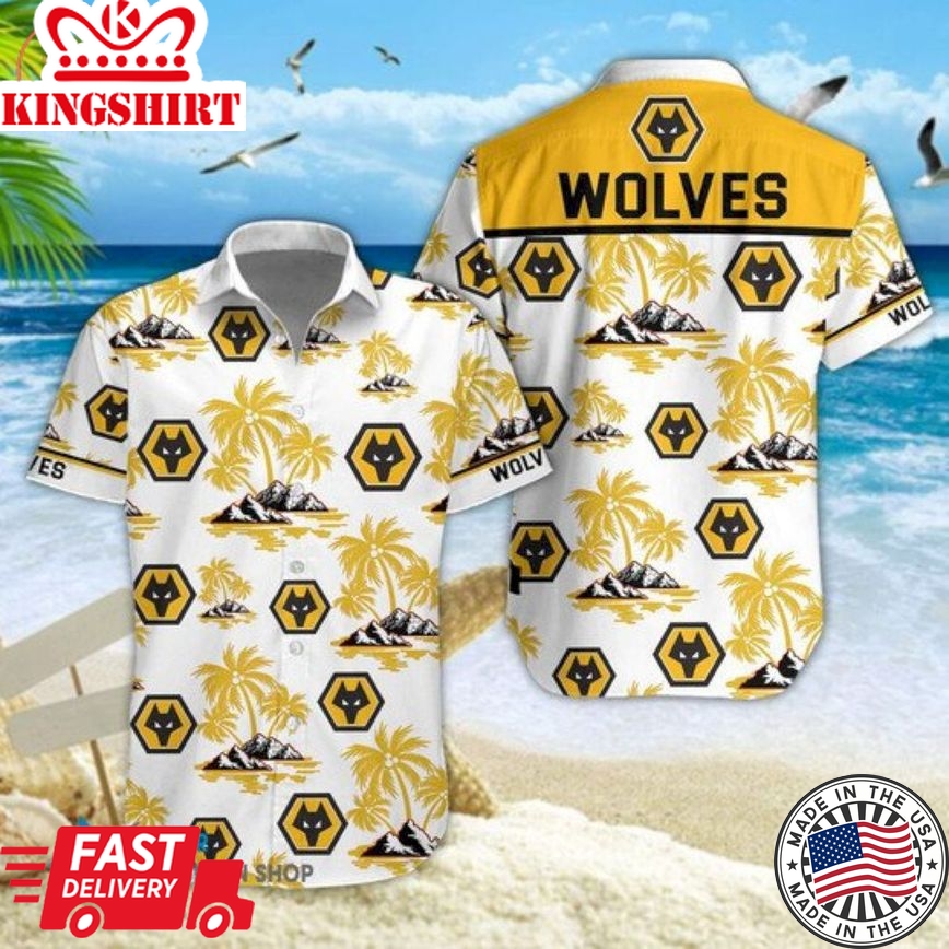 Wolverhampton Wanderers Fc Coconut Island Trendy Hawaiian Shirt Aloha Shirt