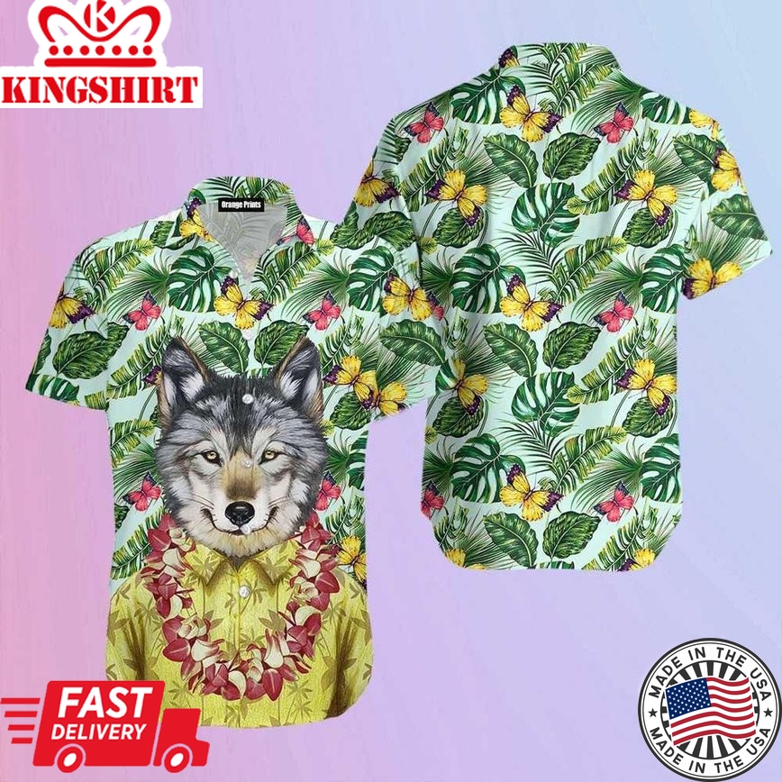 Wolves Trendy Hawaiian Shirt For