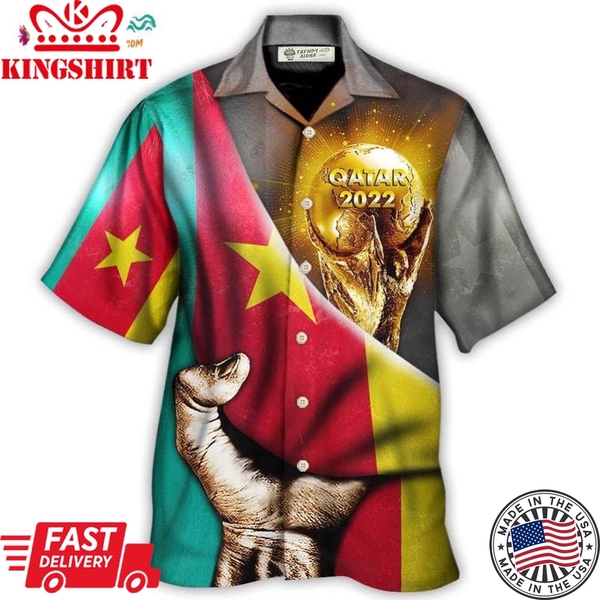 World Cup Qatar 2022 Cameroon Will Be The Champion Hawaiian Shirt