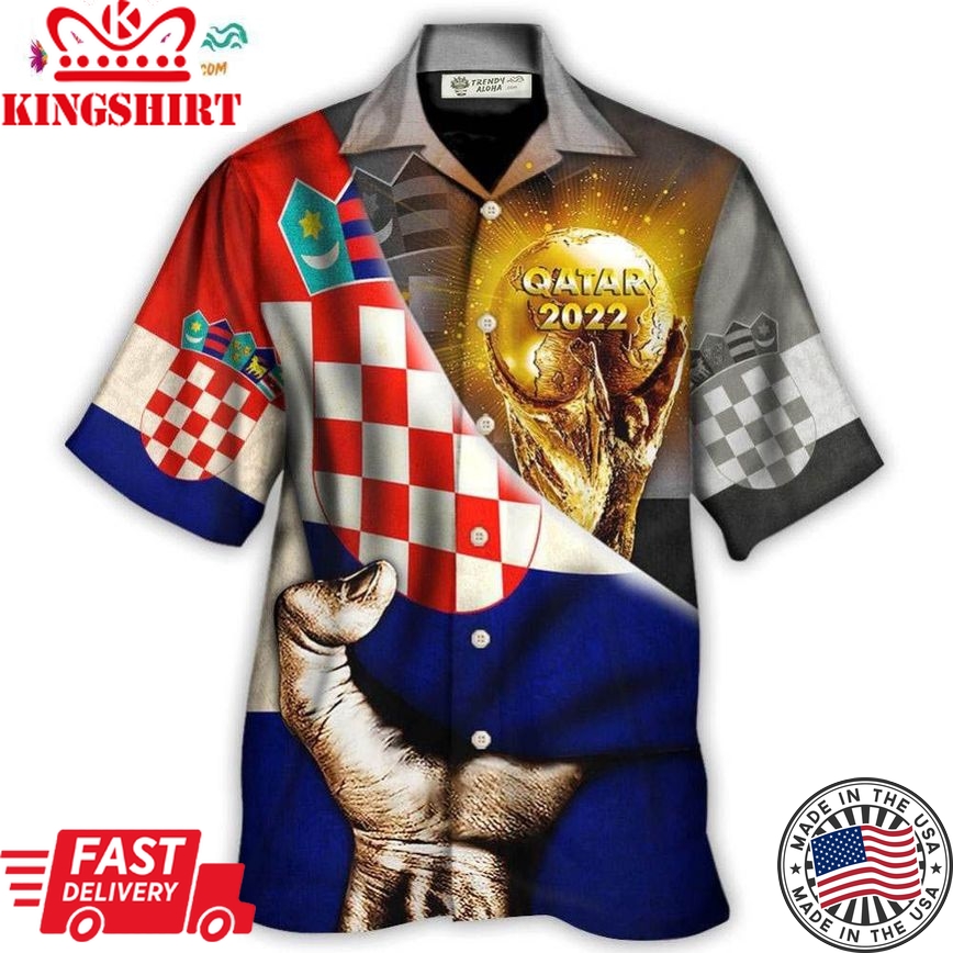 World Cup Qatar 2022 Croatia Will Be The Champion Hawaiian Shirt