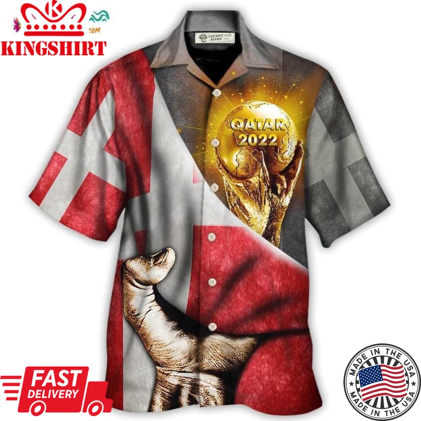 World Cup Qatar 2022 Denmark Will Be The Champion Hawaiian Shirt