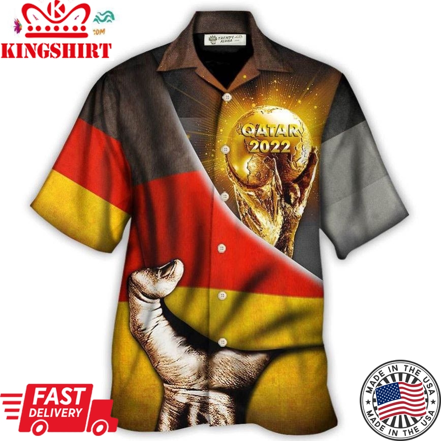 World Cup Qatar 2022 Germany Will Be The Champion Hawaiian Shirt