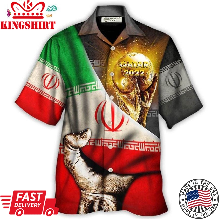 World Cup Qatar 2022 Iran Will Be The Champion Hawaiian Shirt