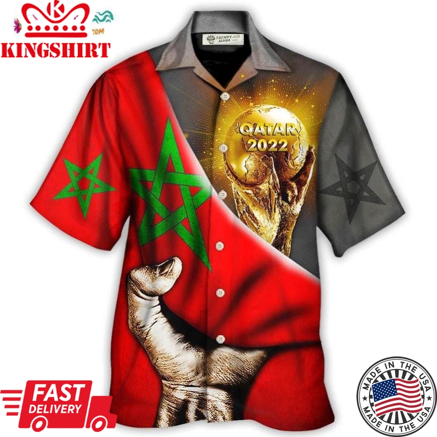 World Cup Qatar 2022 Morocco Will Be The Champion Hawaiian Shirt