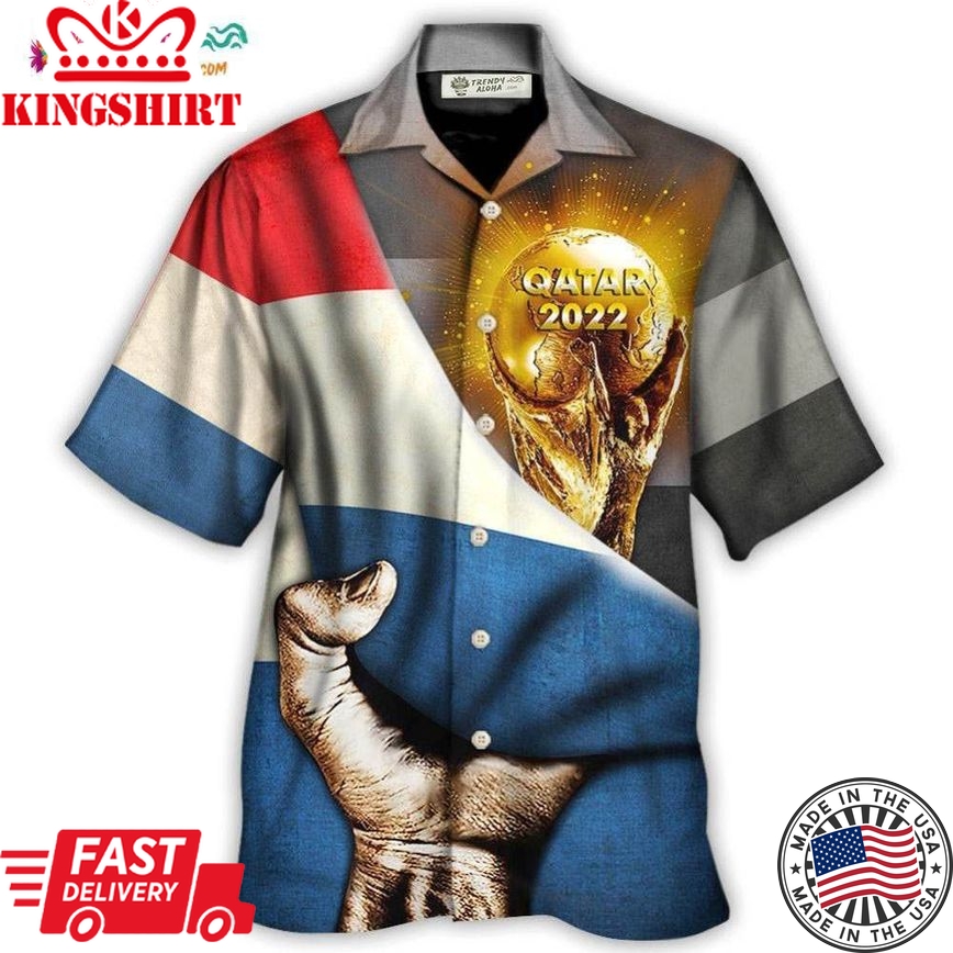 World Cup Qatar 2022 Netherlands Will Be The Champion Hawaiian Shirt