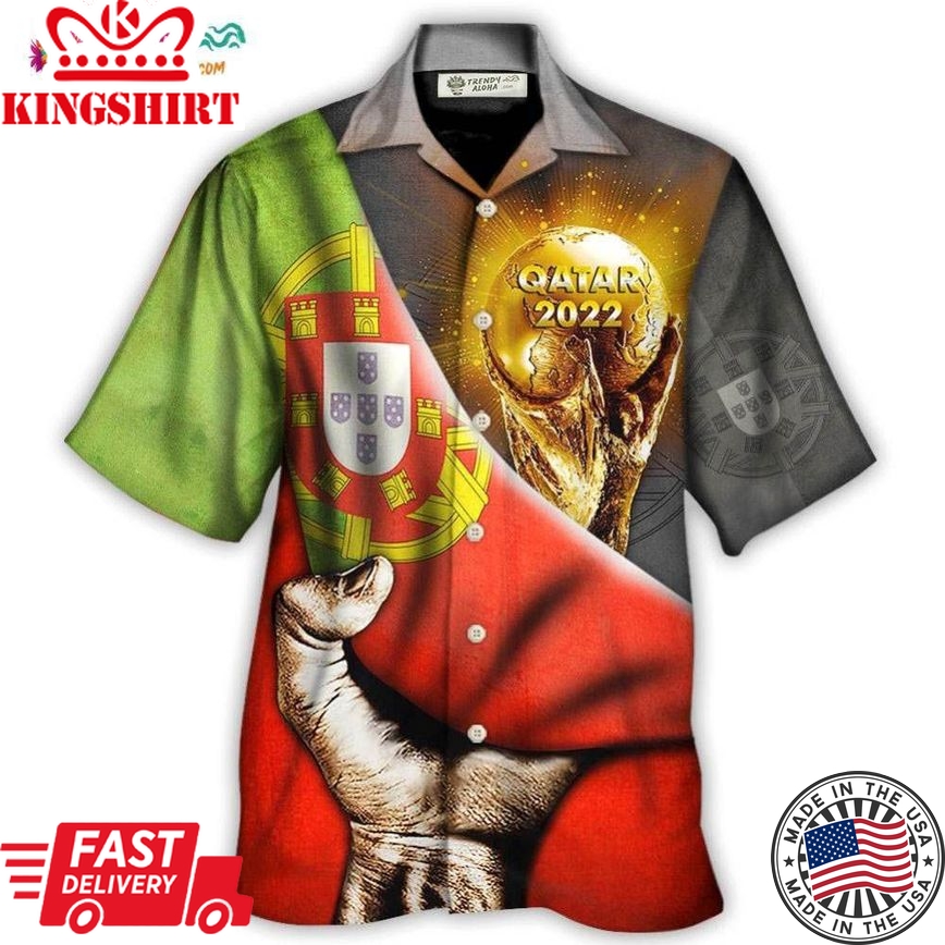 World Cup Qatar 2022 Portugal Will Be The Champion Hawaiian Shirt