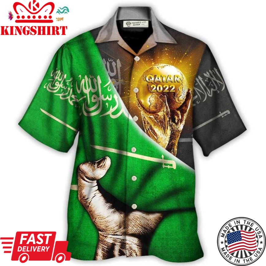 World Cup Qatar 2022 Saudi Arabia Will Be The Champion Hawaiian Shirt