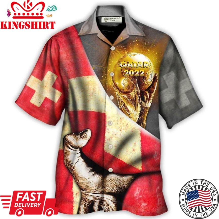 World Cup Qatar 2022 Switzerland Will Be The Champion Hawaiian Shirt