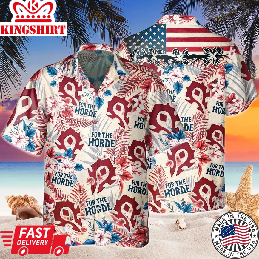 Wow Trendy Hawaiian Shirt Horde Beach Shirt Summer Aloha Shirt, Trendy Hawaiian Shirt For Men And Women