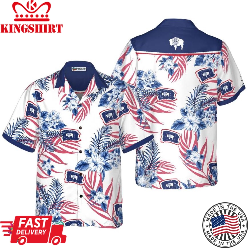 Wyoming Proud Hawaiian Shirt