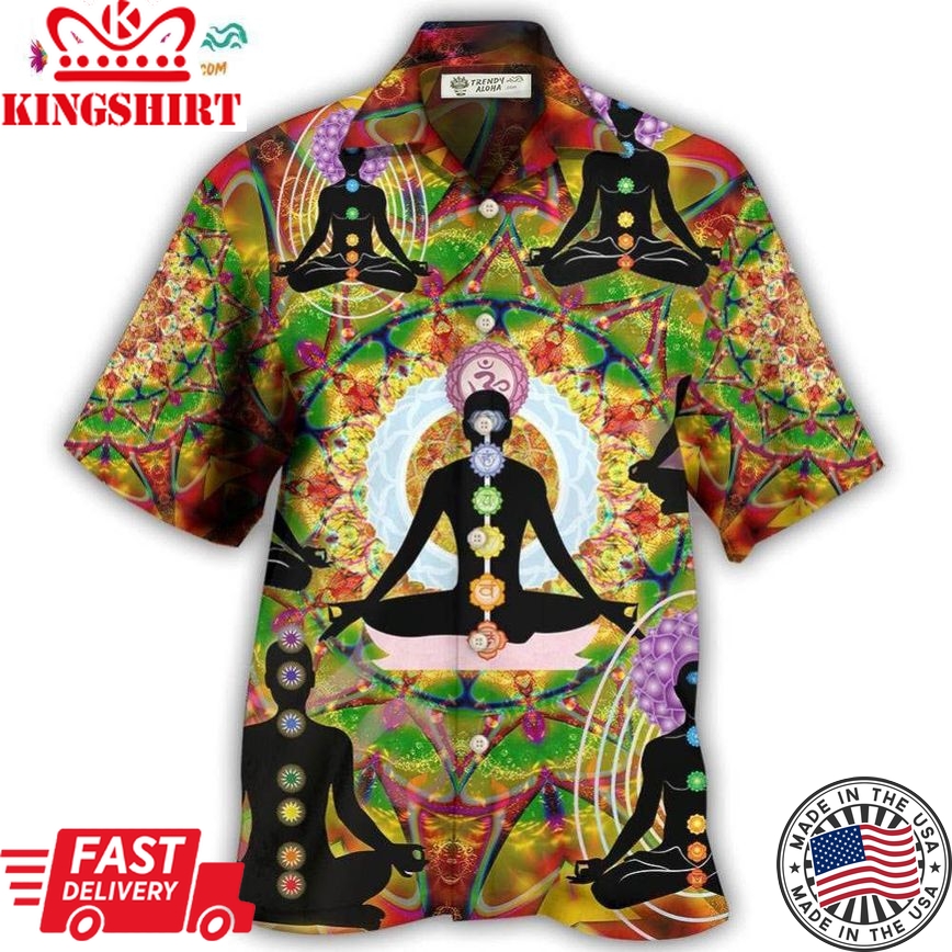 Yoga In A Wonderful Life Hawaiian Shirt