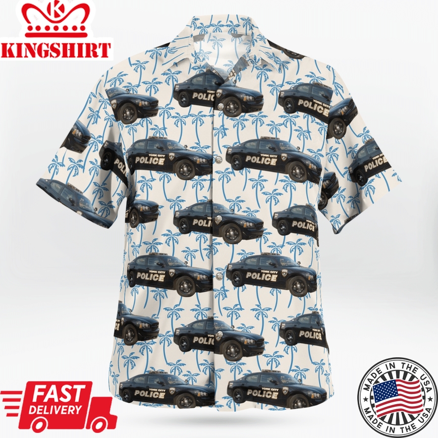 York City Police Department Hawaiian Shirt