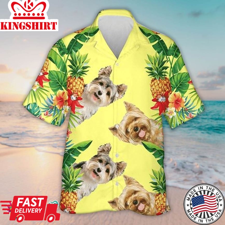 Yorkshire Hawaiian Aloha Beach Shirt