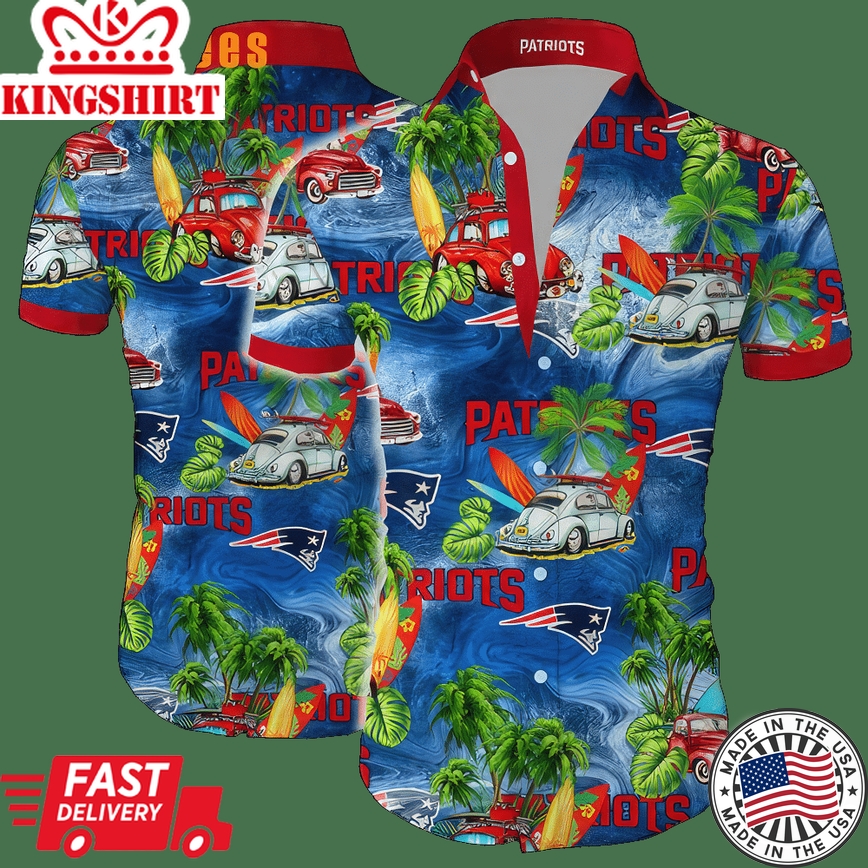 Aloha Patriots Hawaiian Shirt Patriots Gift Perfect Gifts For Your Loved Ones