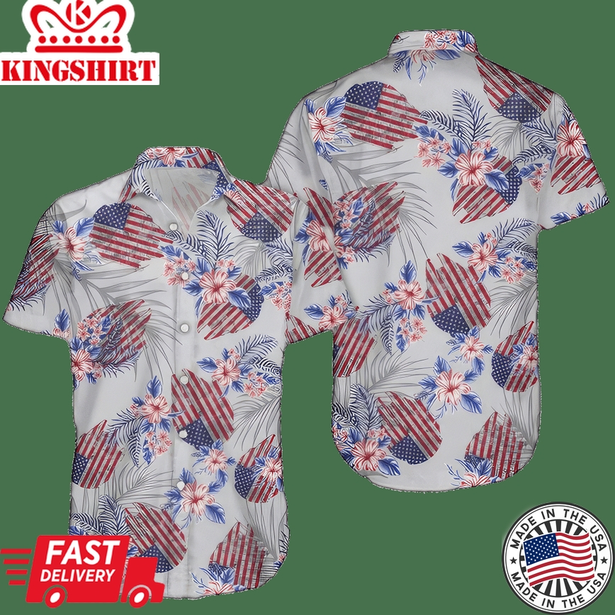 American Flag Star Wars Hawaiian Shirt Perfect Gifts For Your Loved Ones