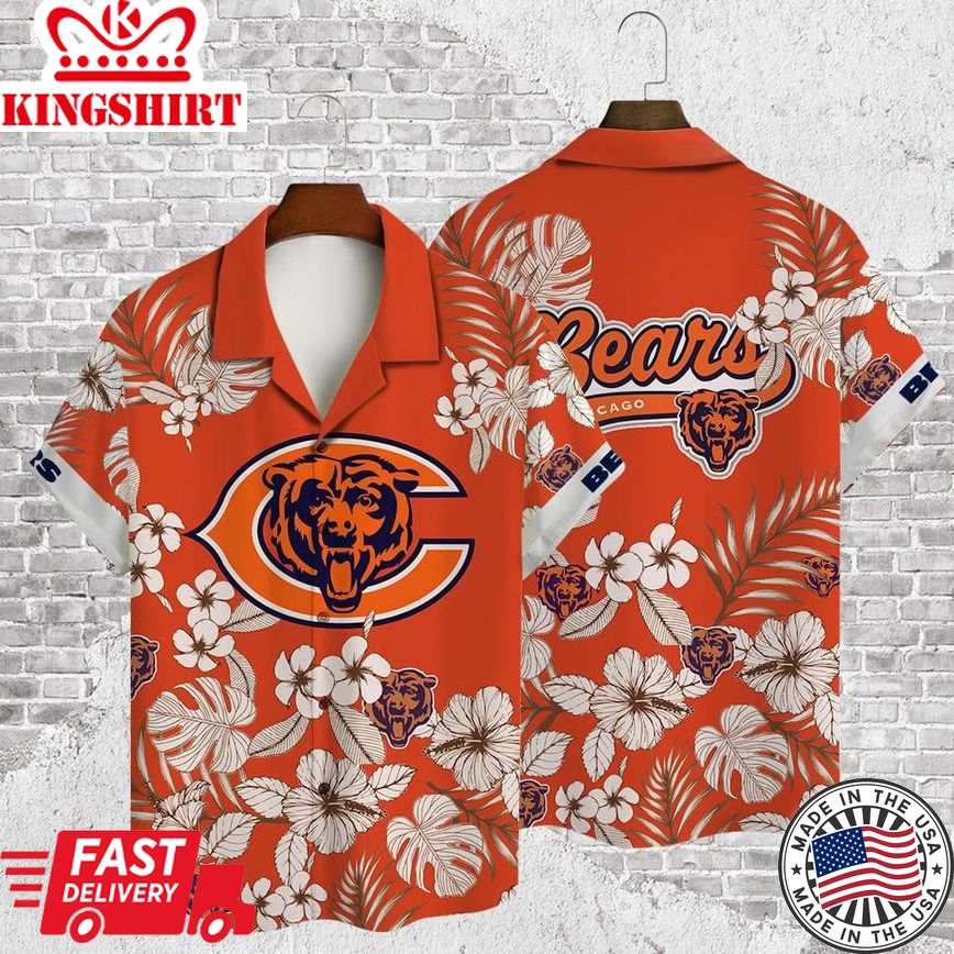 Aop Hawaiian Shirt Chicago Bears Signature Style