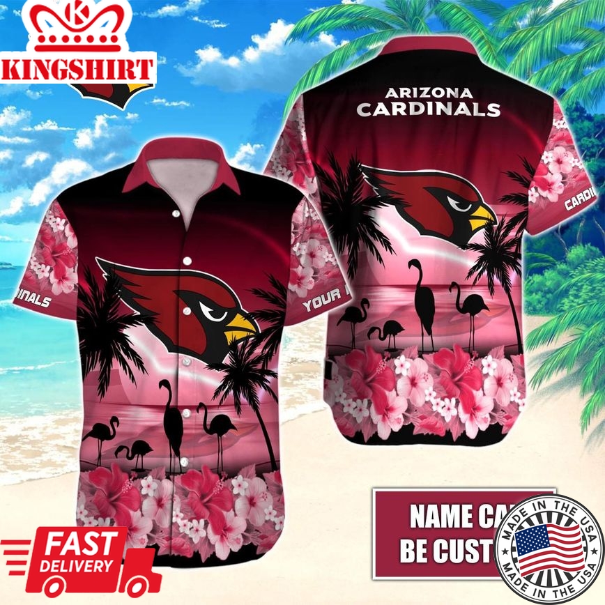 Arizona Cardinals Celebration in Hawaiian Custom Threads